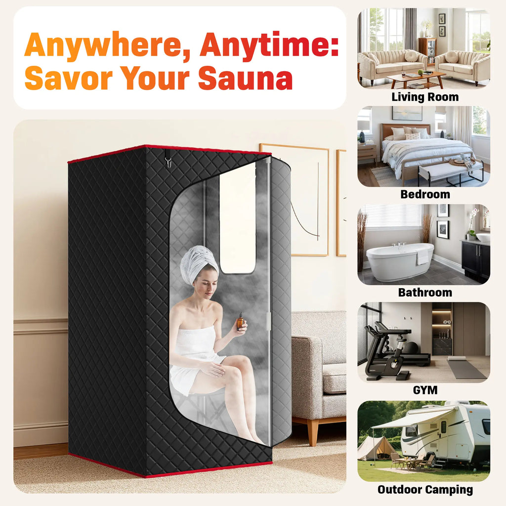Portable Dry Sauna SPA Full Body Sauna Box